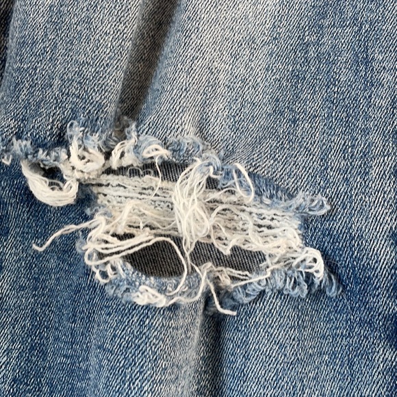 American Eagle Patched Jeans Size 0 - Picture 5 of 11